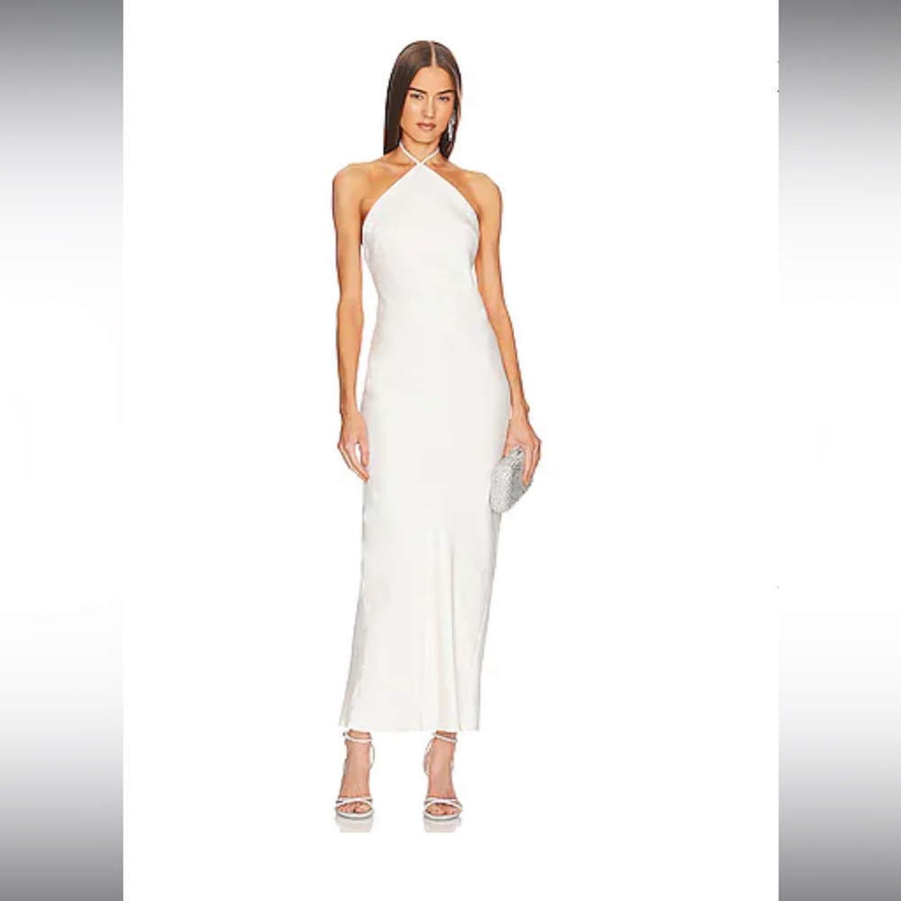Revolve backless Wedding Dress